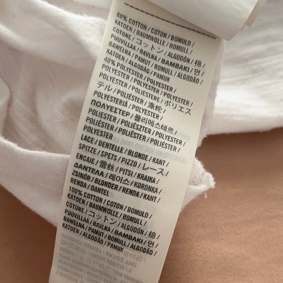 Abercrombie &  Fitch: White Camisole - Picture 4 of 5